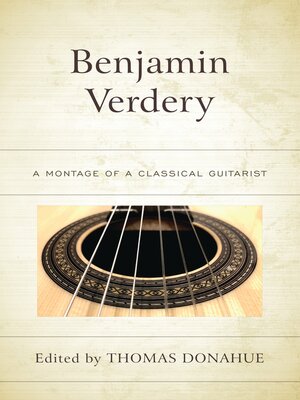 cover image of Benjamin Verdery